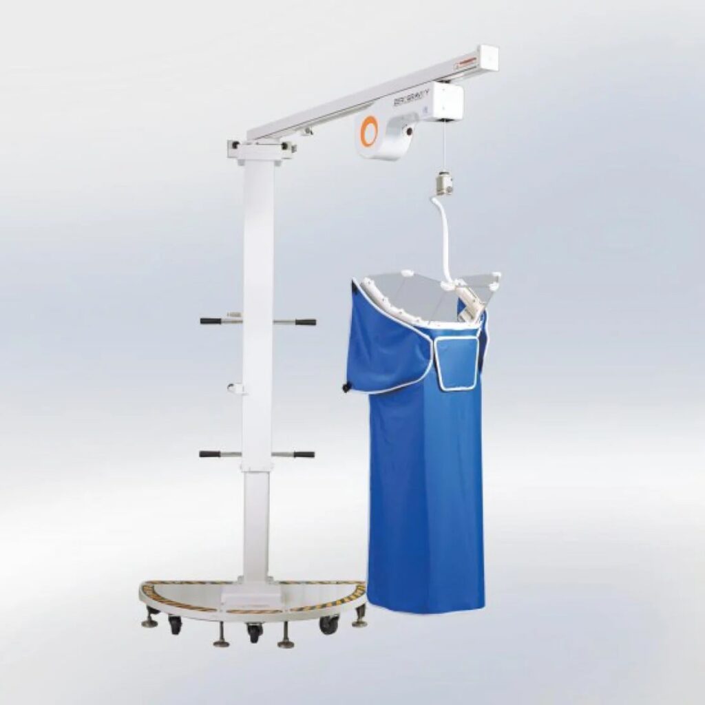 CIS installs the Biotronik Zero-Gravity Suspension Radiation Protection Unit.